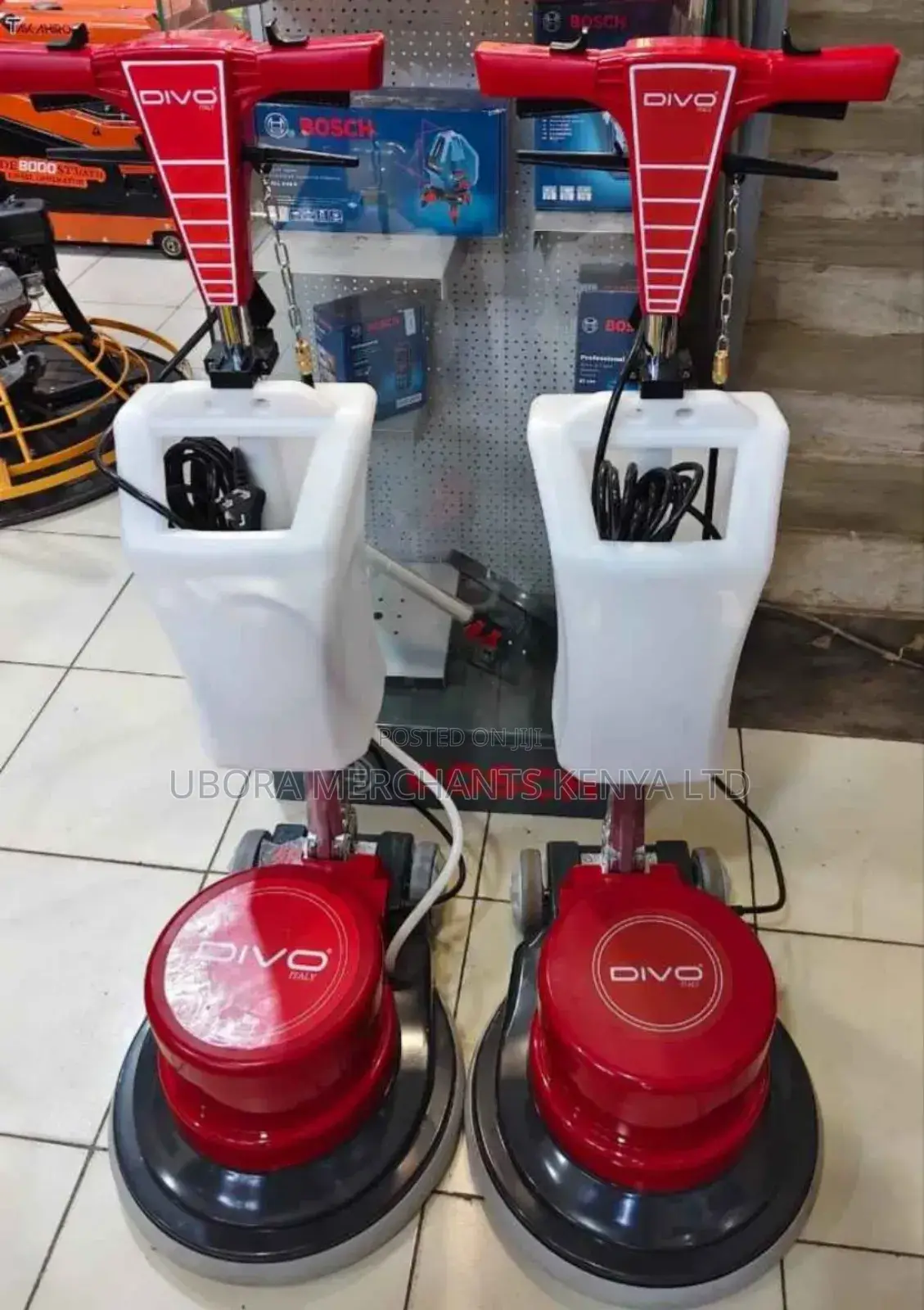 Floor Cleaning and Buffing Machine