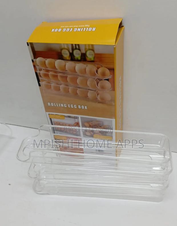 3 Layered Rolling Egg Storage Box - thumbnail 2
