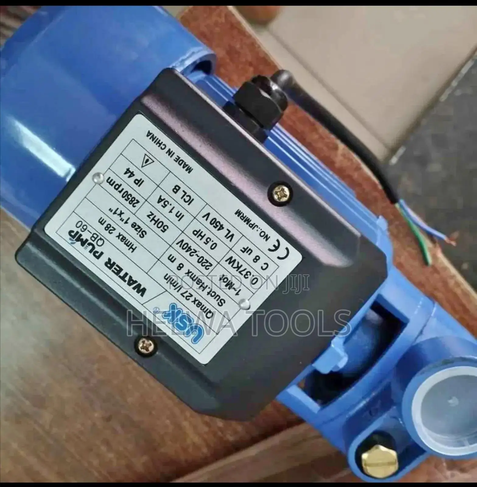 Water Pump 0.5 Hp, 28 M Head