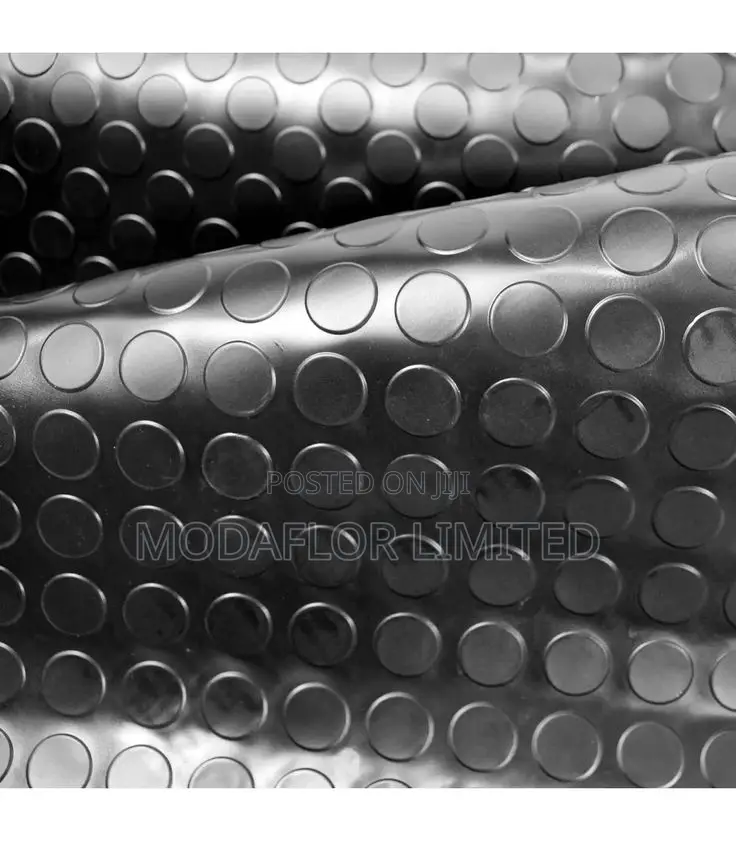 Industrial Rubber Coin Mat 4mm – Garage Workshop Flooring