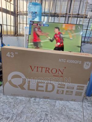 Vitron 43-Inch Qled Smart Android Tv (Model: HTC 4300qfs). - thumbnail 2