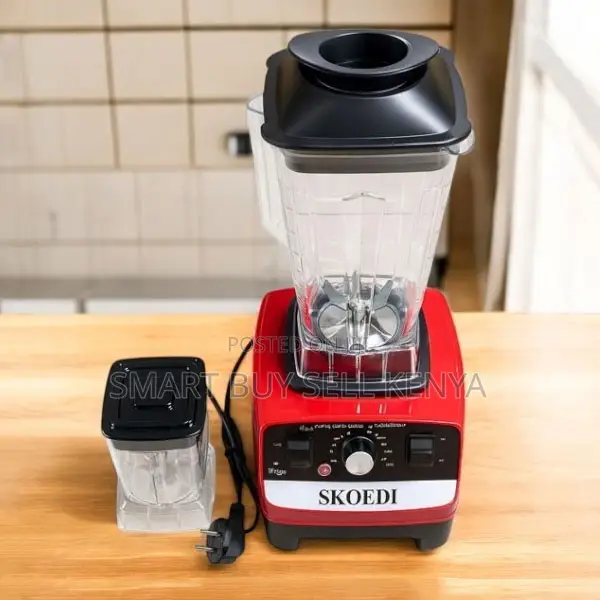 Quiet Operation 2 In 1 2.5 Litres Double Cup Blender And Grinder