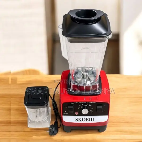 Ergonomic Handle 2 In 1 2.5 Litres Double Cup Blender And Grinder