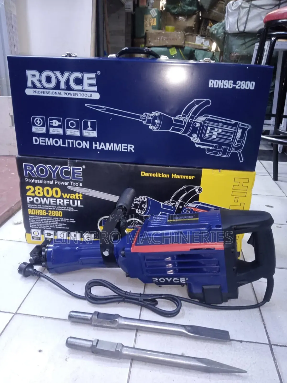 Royce Demolisher 
2800 Watts
75 Joules