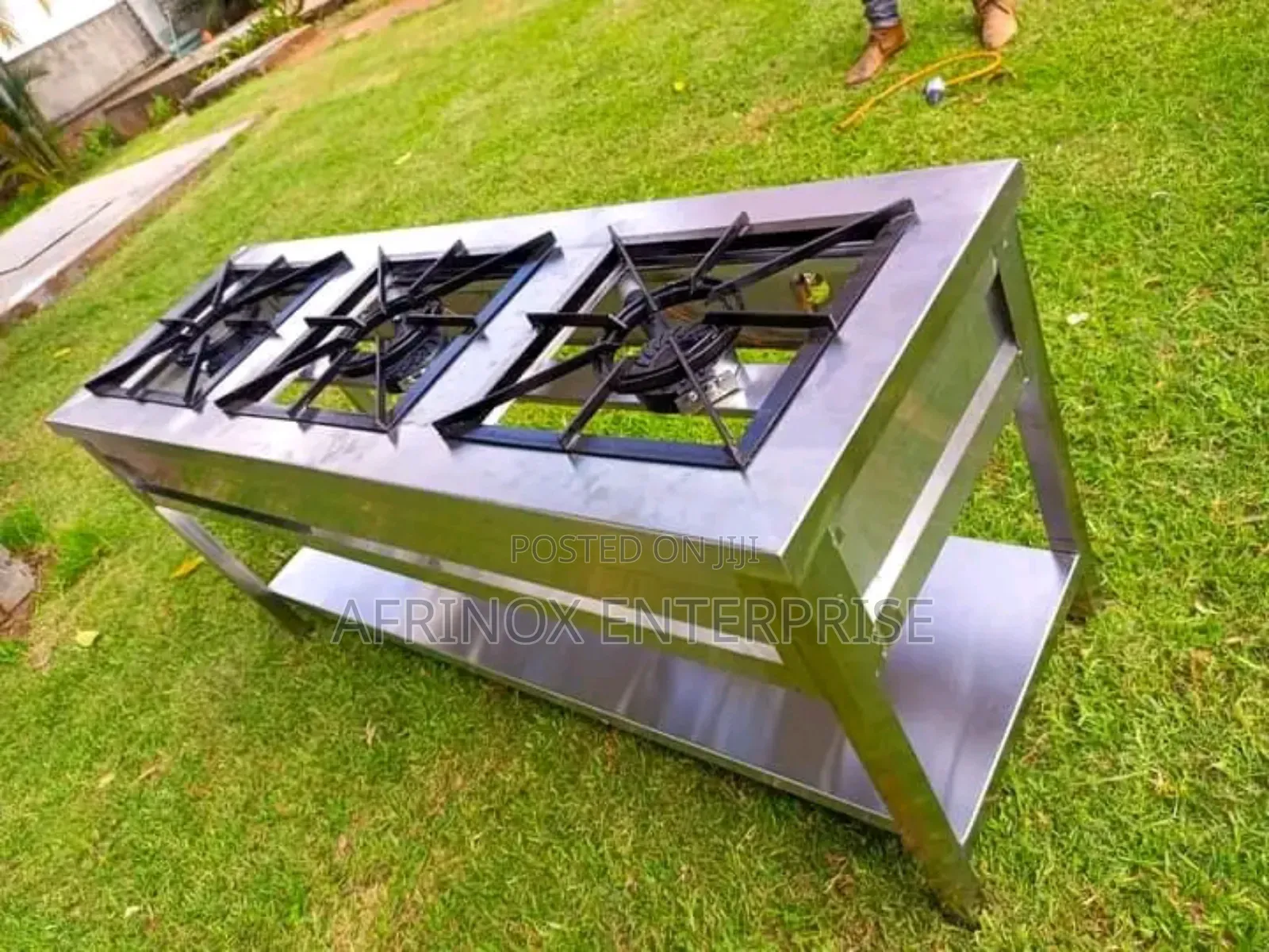Stainless Steel 3 Burner Gas Cooker