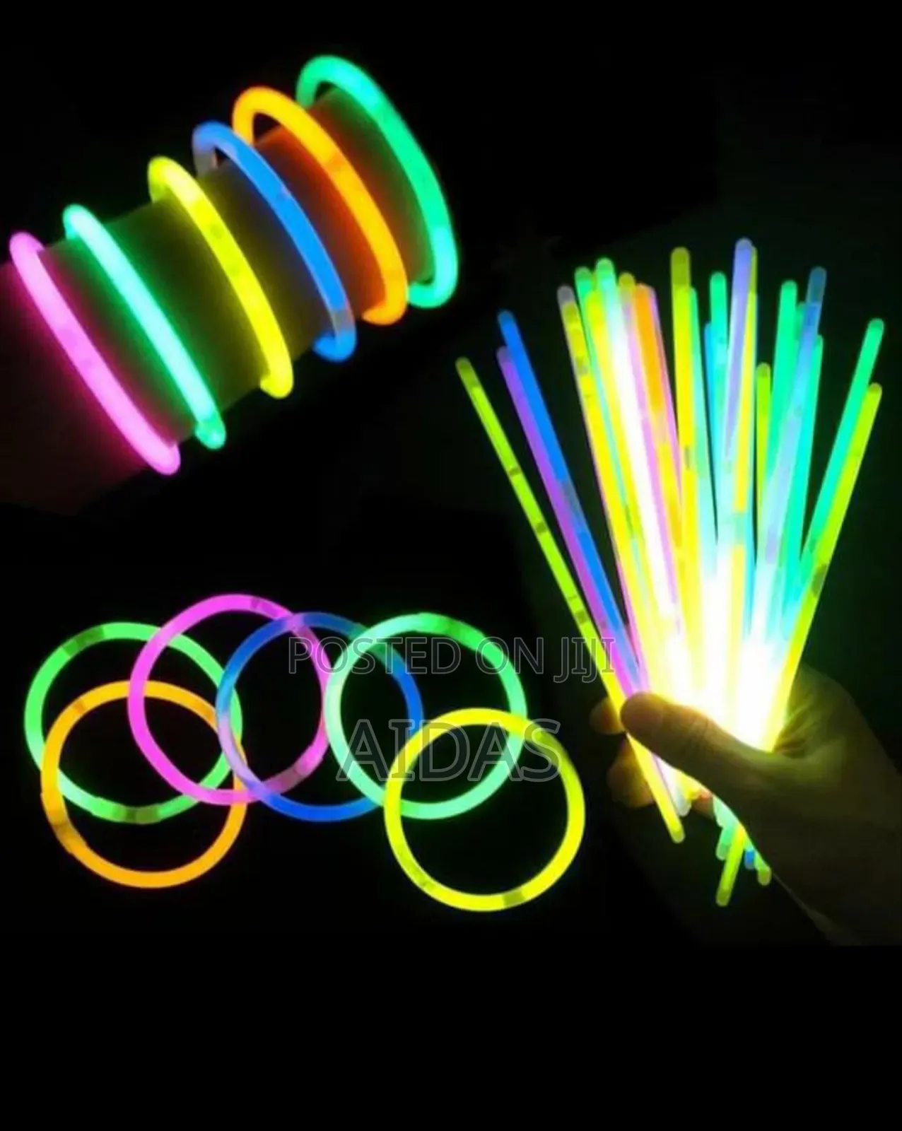 Glow in the Dark Party Sticks – For Clubs, Birthdays Events