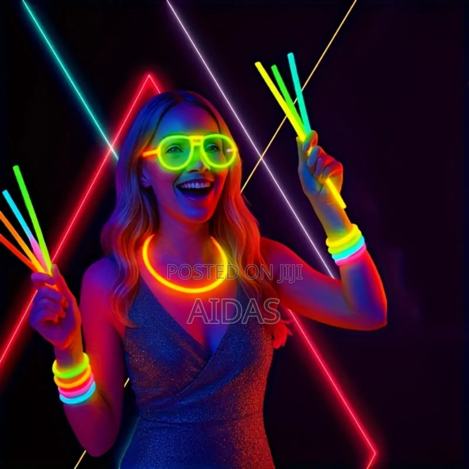 Glow in the Dark Party Sticks – For Clubs, Birthdays Events