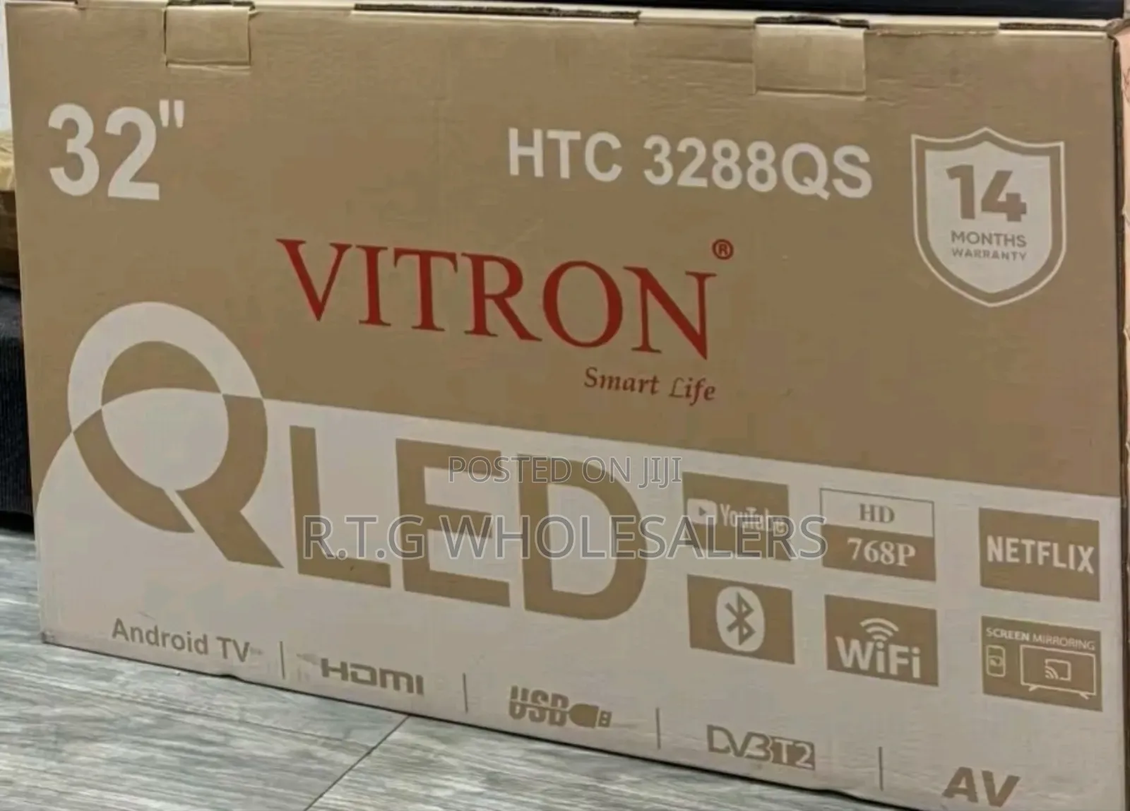 Vitron 32" Smart Qled Display