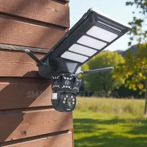 24/7 Operation 4g PTZ Dual Lens Solar Camera Solar Street Light
