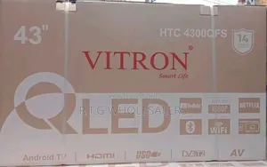 Vitron 43in Qled Full Hd Smart Tv Bluetooth