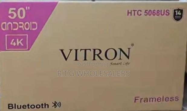 Vitron 50in Smart Android Tv Bluetooth