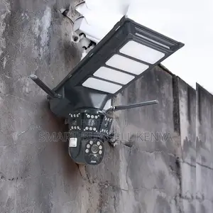 V380 Pro App 4g PTZ Rotating Dual Lens Solar Camera Solar Street Light