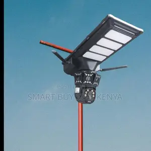 1080p Full Hd Resolution 4g PTZ Dual Lens Camera Solar Street Light