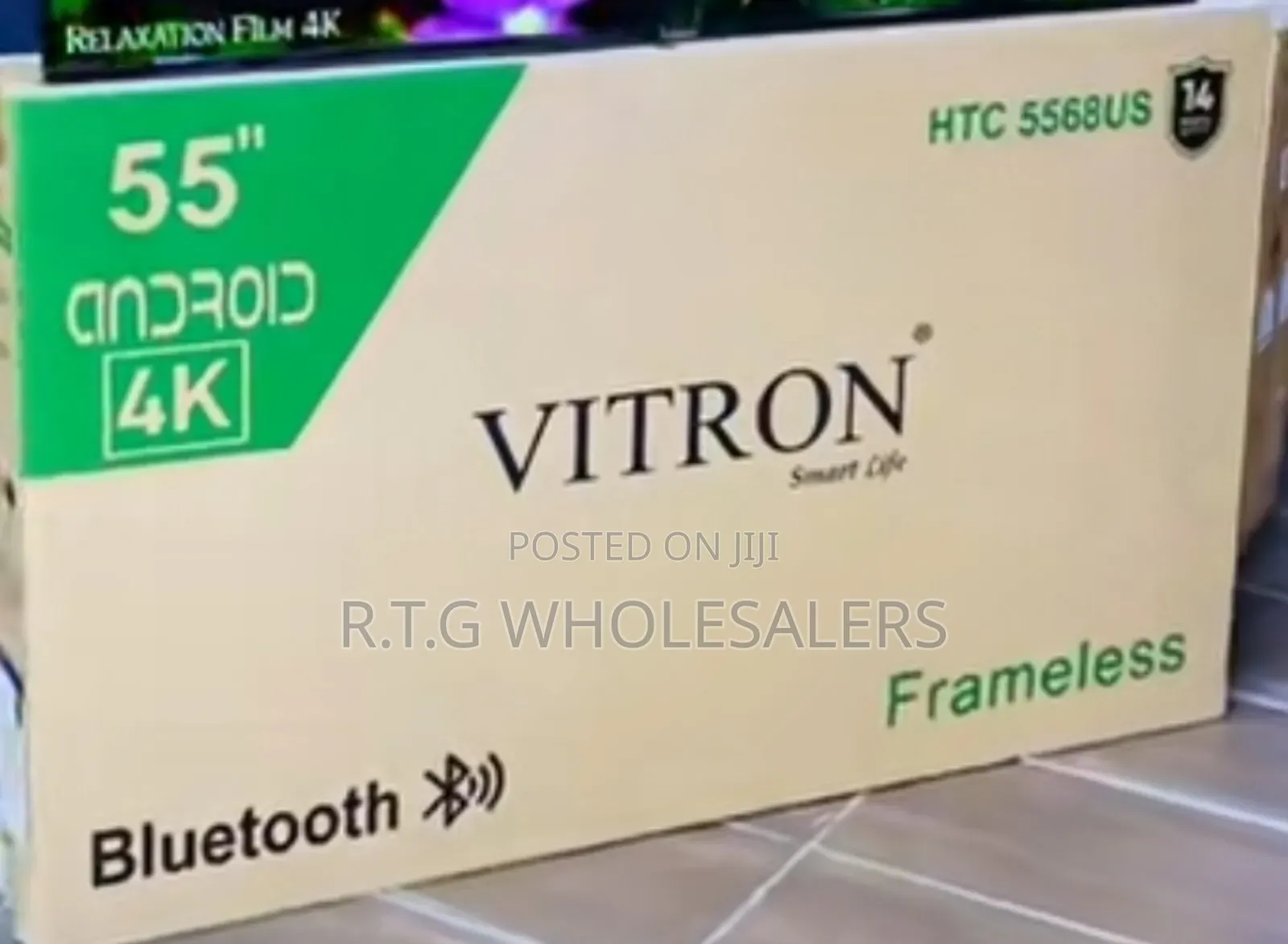Vitron 55′′ Uhd Smart Android Bluetooth Led Tv