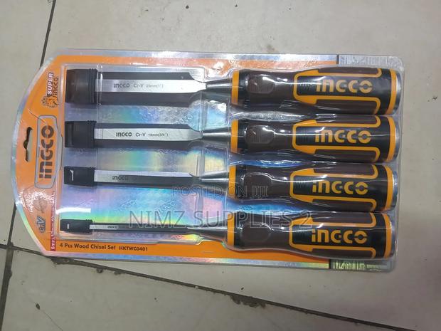 Ingco Wood Chisel Set 4pcs