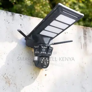 Built-in Infrared Leds 4g PTZ Dual Lens Camera Solar Street Light