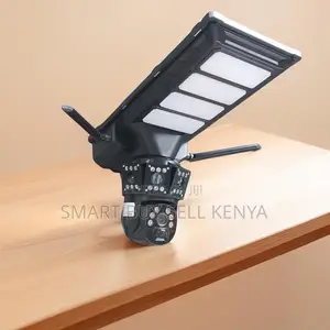 Low Power Operation 4g PTZ Dual Lens Solar Camera Solar Street Light