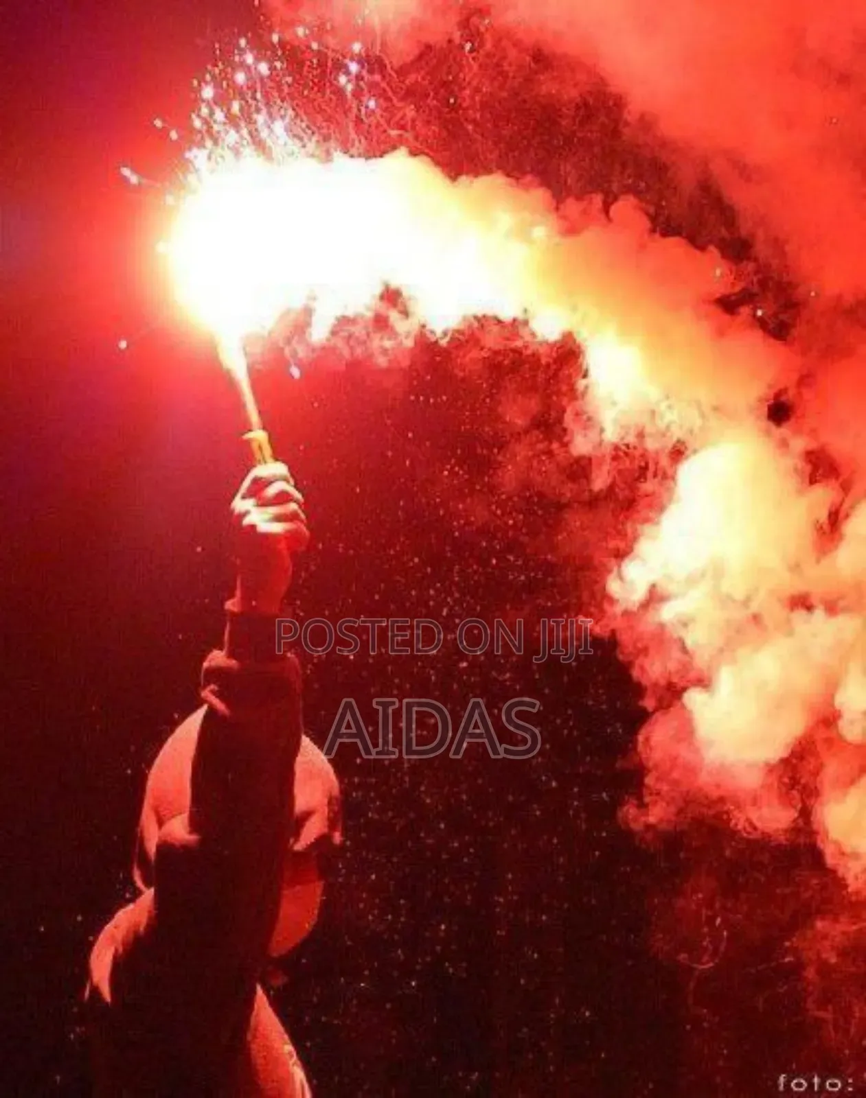 Red Hand Flare Signal Torch – Emergency Safety Distress Flare Light