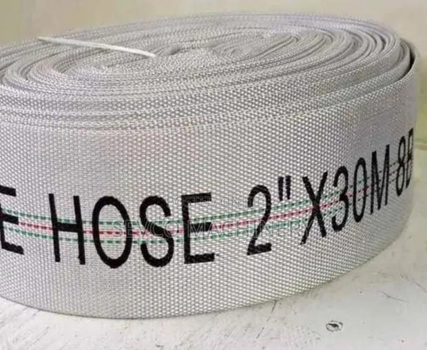 Heavy Duty Lay Flat Canvas Delivery Pipe 2" 30m