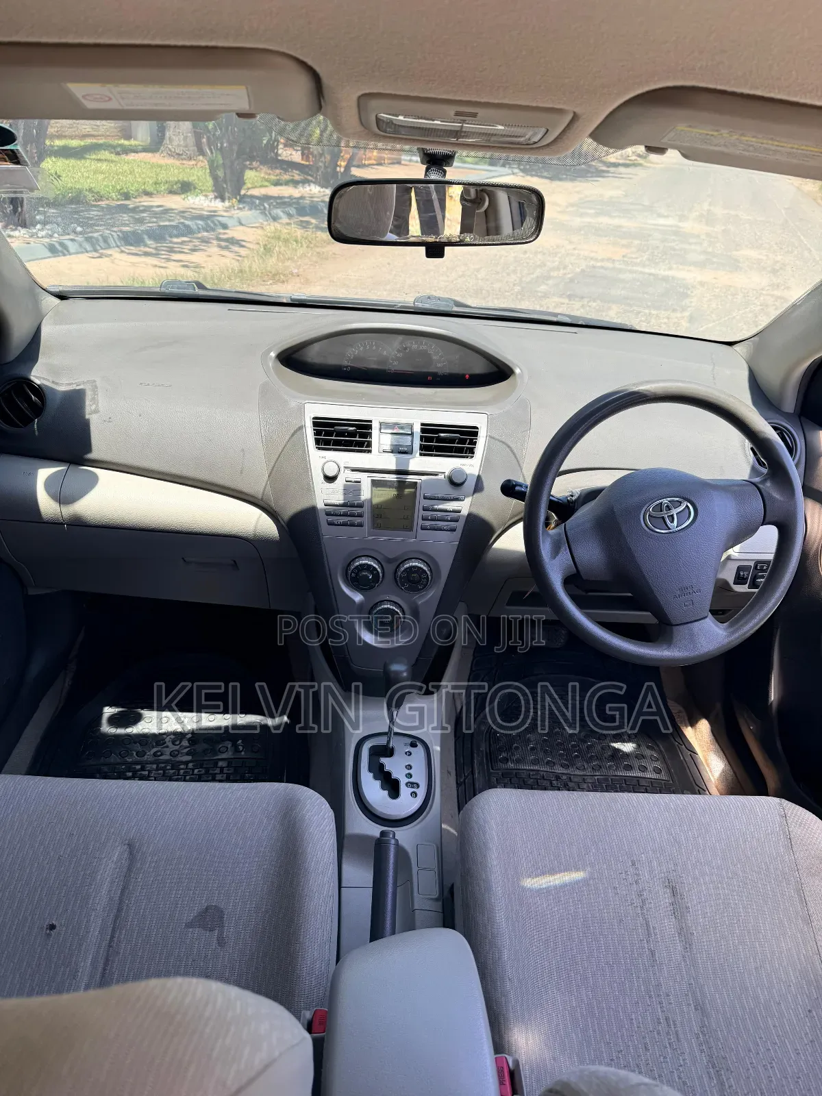 Toyota Belta 2012 Blue