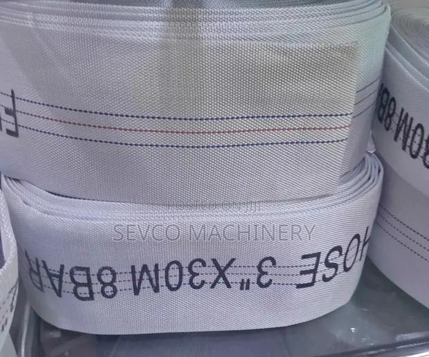 Heavy Duty Lay Flat Canvas Delivery Pipe 3" 30m - main view