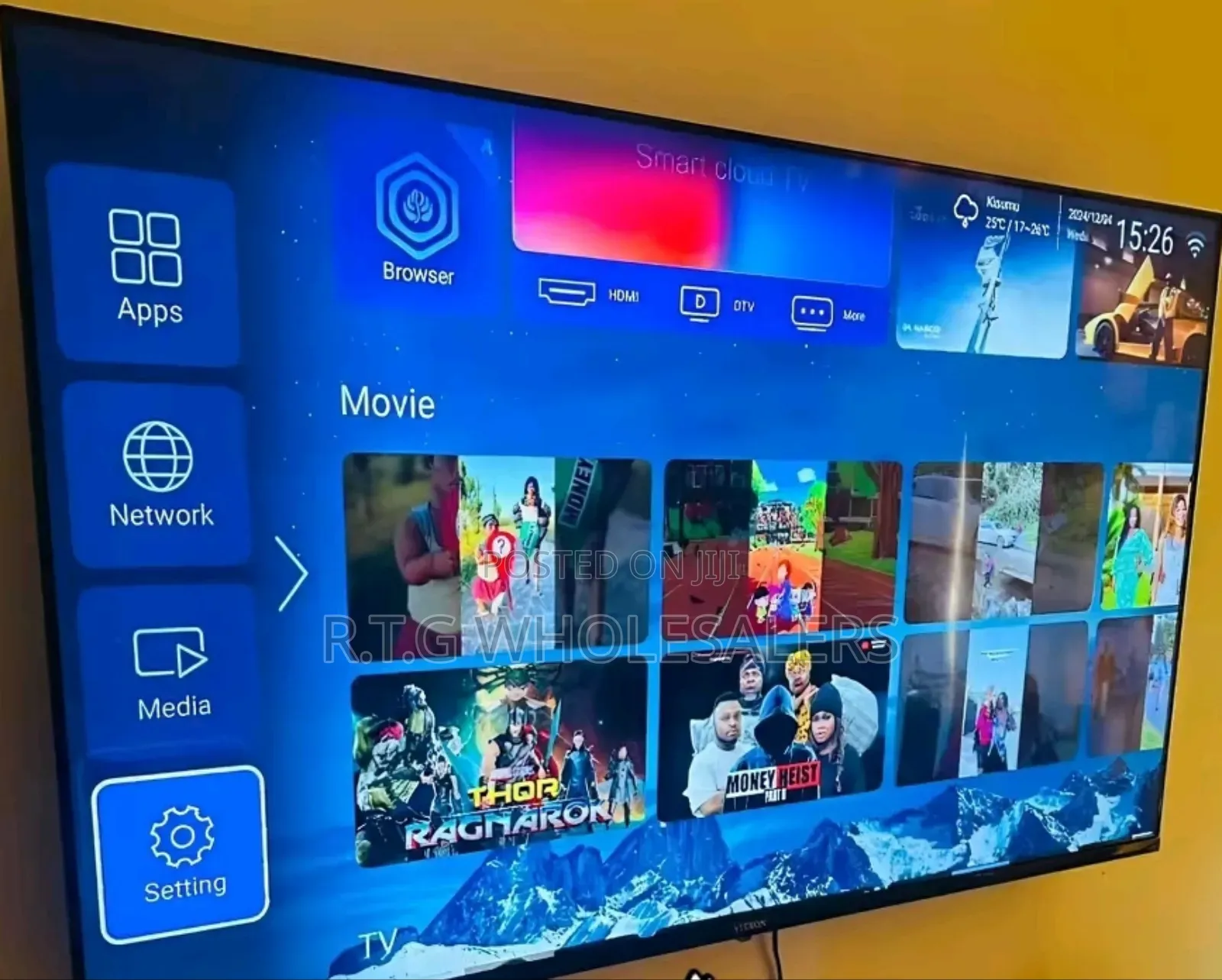 Vitron 55‐Inch Webos Smart Led Tv – Seamless Streaming