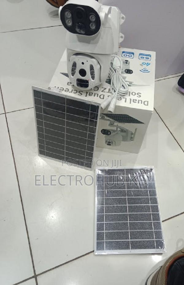 6mp 4g Dual Panel Solar Powered Cctv Camera 6mp - main view