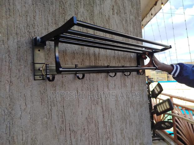 Metalic Bathroom Towels Rack 55cm - thumbnail 3