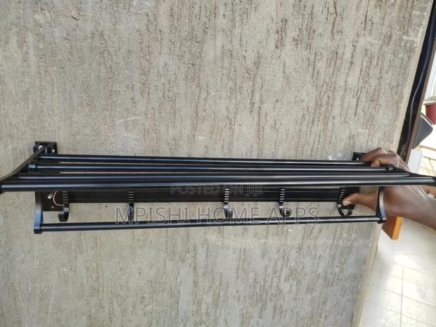 Metalic Bathroom Towels Rack 55cm - thumbnail 4