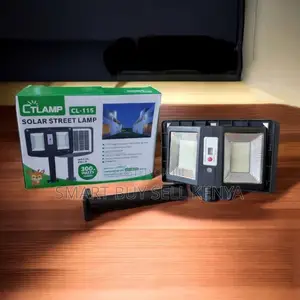 Remote Control Ctlamp 300w Watts Double Sided Solar Street Light