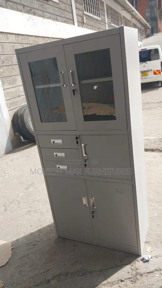 Half Glass New Filling Cabinet