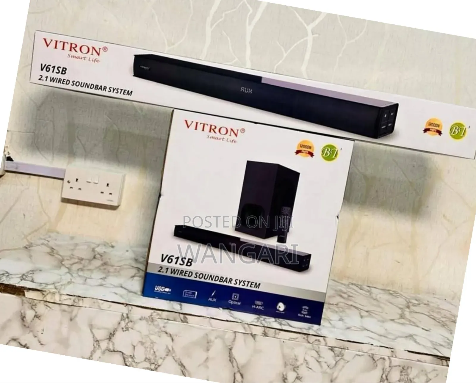 V61sb Sound Bar Brand New Vitron