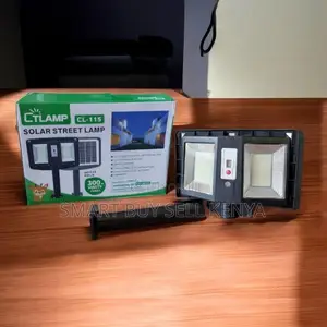 Weatherproof Ctlamp 300w Watts Double Sided Solar Strret Light