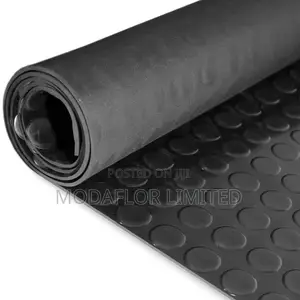 Premium Rubber Coin Mat 4mm Thick – High Traffic Solution