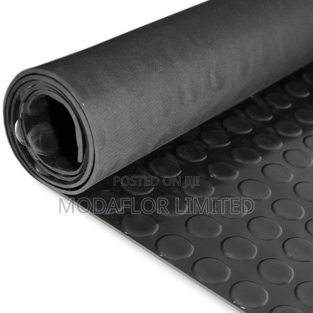 Premium Rubber Coin Mat 4mm Thick – High Traffic Solution