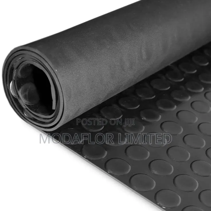 Premium Rubber Coin Mat 4mm Thick – High Traffic Solution