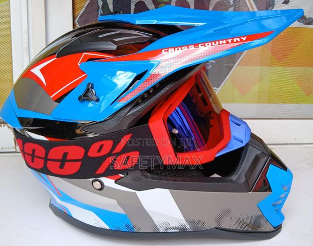 Off-road Fullface Helmet With Goggles - thumbnail 2