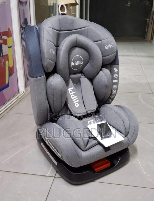 Kidilo 360° Rotating Isofix Baby Car Seat,