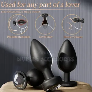 Anal Butt Plug Vibrator Rechargeable With App Control Sex Toy Unisex