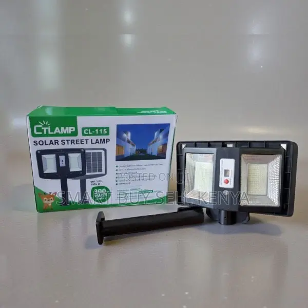 Low Maintenance Cost Ctlamp 300w Watts Double Sided Solar Light