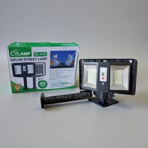 Ctlamp 300 Watts Double Sided Solar Light for Streets and Compounds