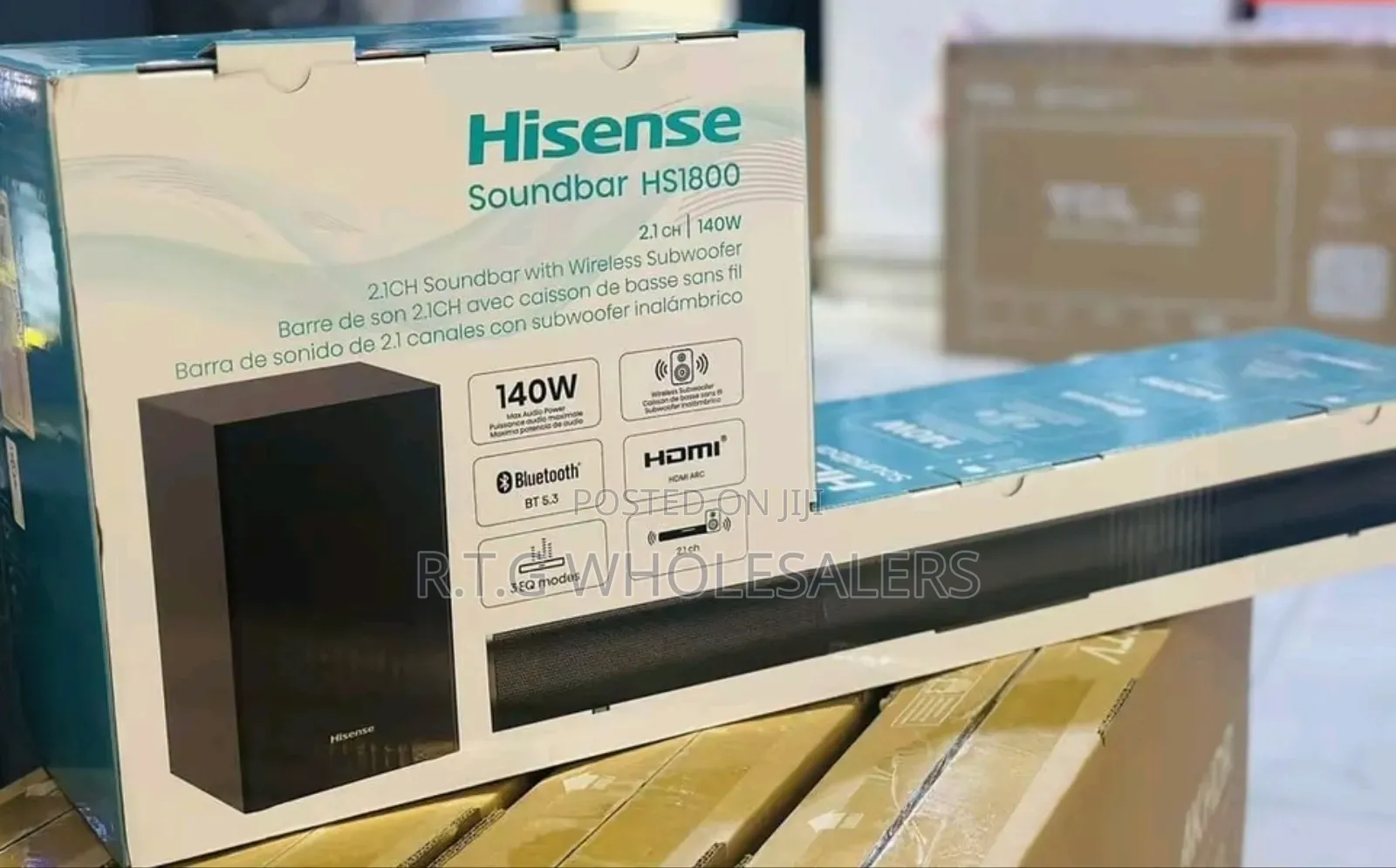 Hisense Hs1800 2.0 Channel 140 W Soundbar