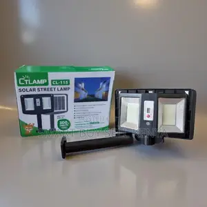 Easy Remote on/Off Control Ctlamp 300w Watts Double Sided Solar Light