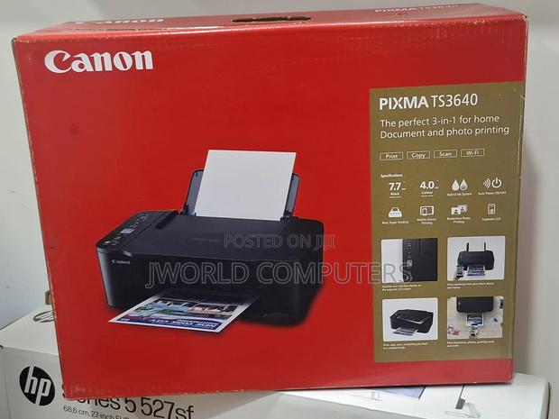 Ts3640 Canon Printer Wireless Printer Ts3640 - thumbnail 3