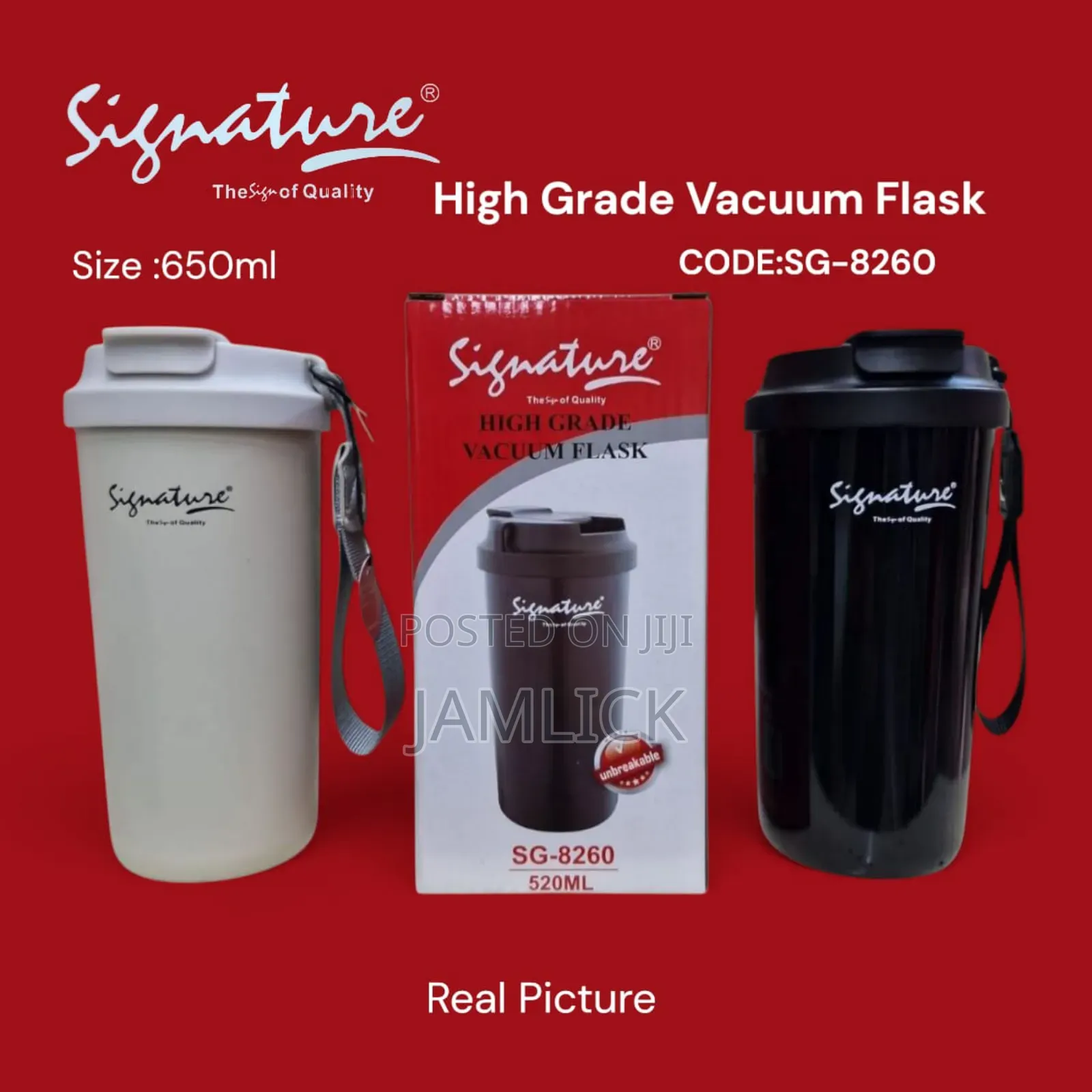 650ml Signature High Grade Vacuum Flask – Bn