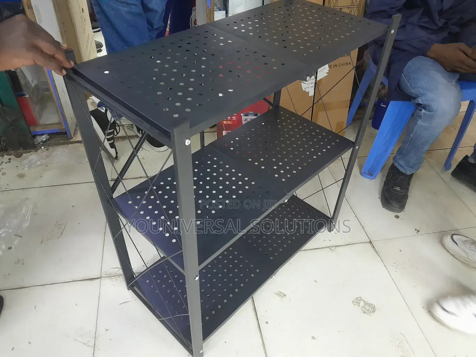 Foldable 3tier Kitchen Rack