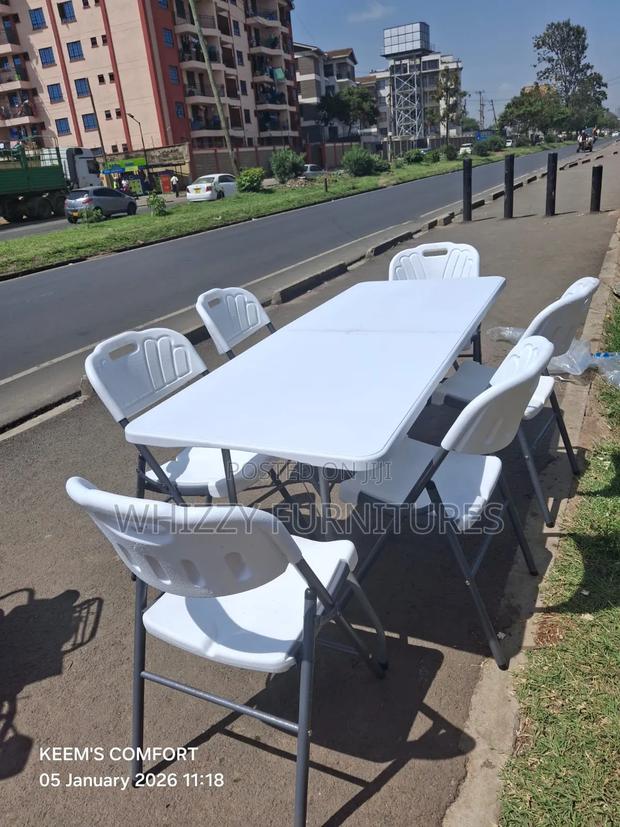 Foldable Table And Chair (Set) - main view