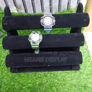 Velvet 3-Tier Watch Display