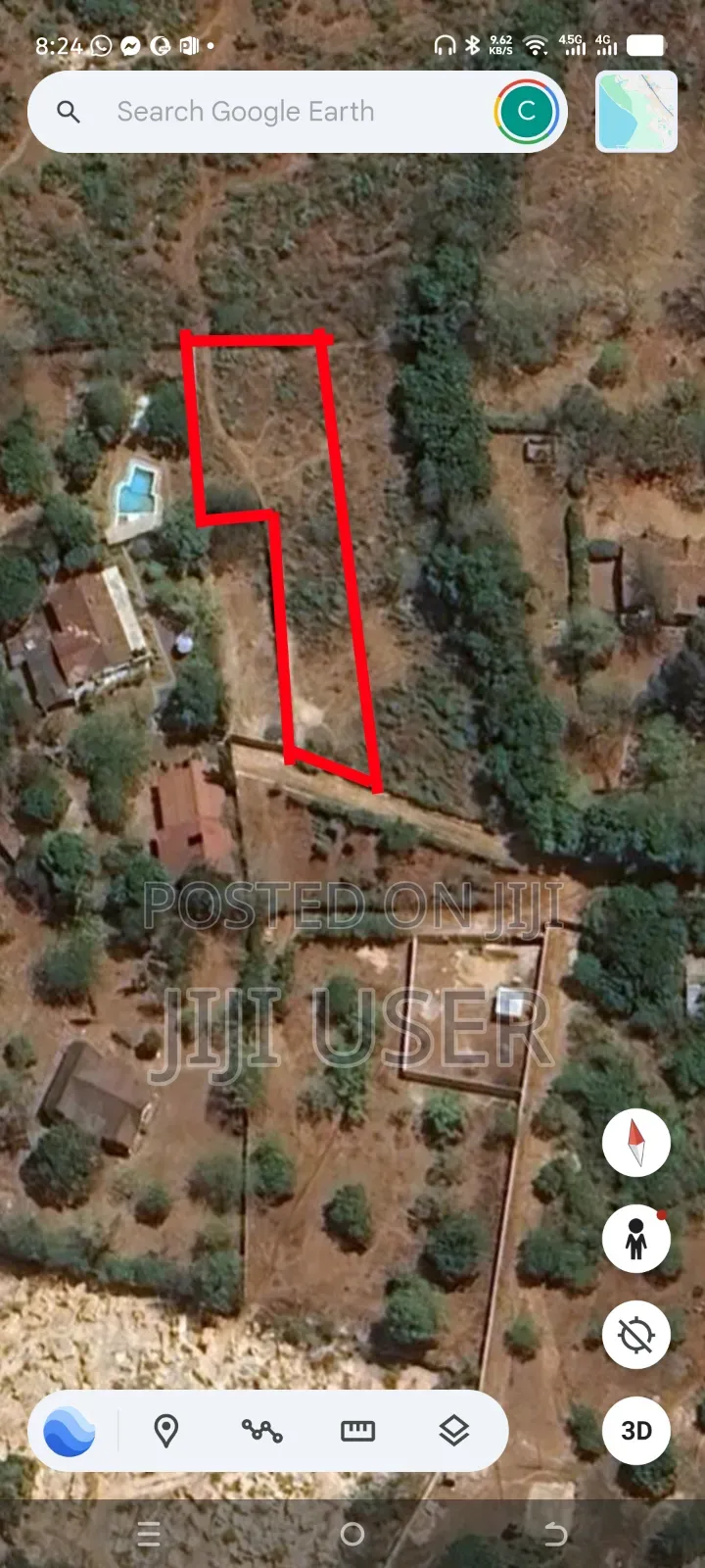 2nd Row Beach Plot Half Acre for Sale in Tiwi Beach