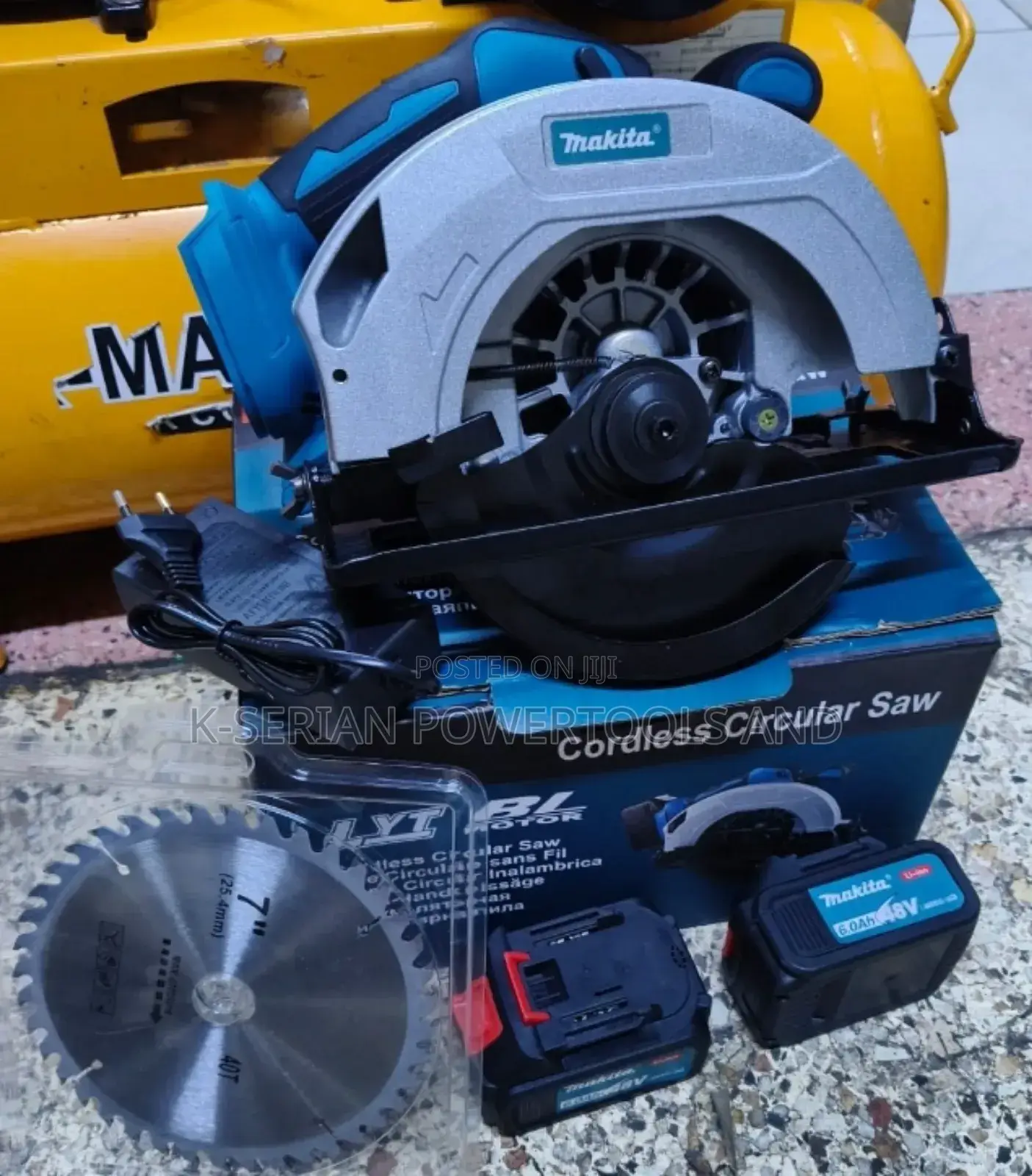 Makita 7" Rechargable Circular Saw/Cordless Circular Saw